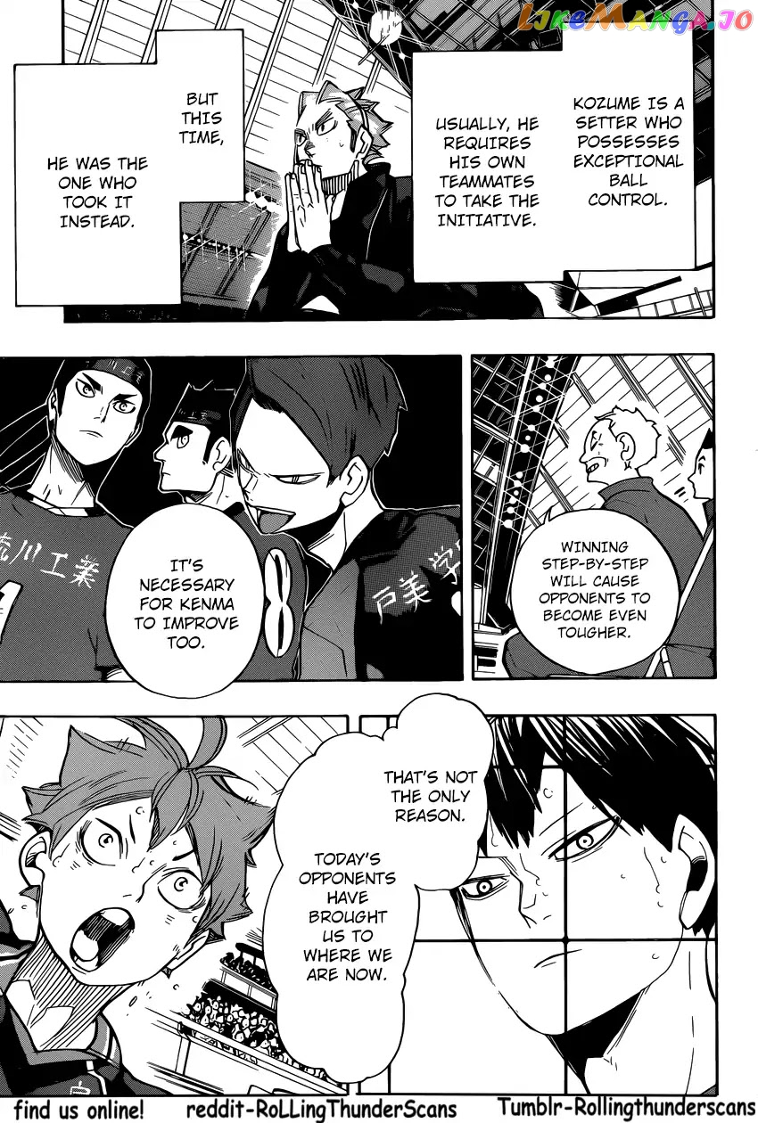 Haikyuu!!, Chapter 301 image 18